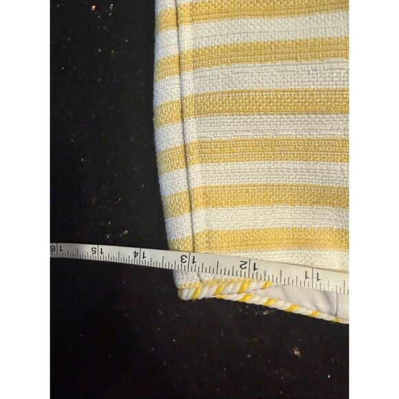 Christian Lacroix Yellow Striped Sailing Cruise Crop Top & Mini Skort Set size S - Picture 8 of 9